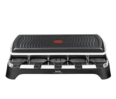 Tefal RE 4588 Raclette-Grill für 10 Personen Schwarz/Edelstahl, Bild 4