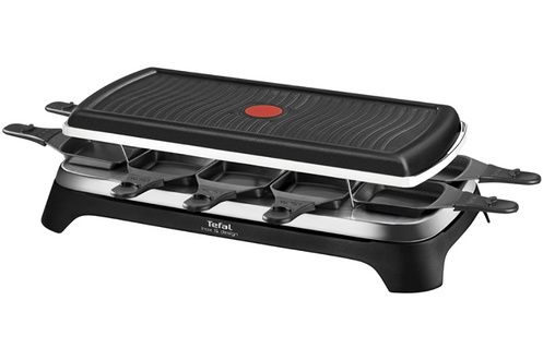 Tefal RE 4588 Raclette-Grill für 10 Personen Schwarz/Edelstahl, Bild 5