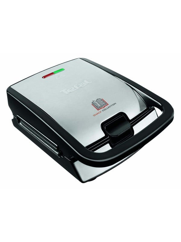Tefal SW 852D Waffeleisen Snack Collection Schwarz/Edelstahl, Bild 3