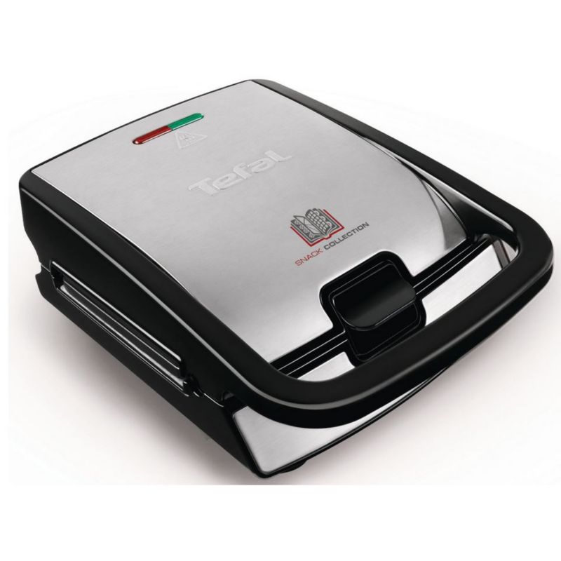 Tefal SW 852D Waffeleisen Snack Collection Schwarz/Edelstahl, Bild 4
