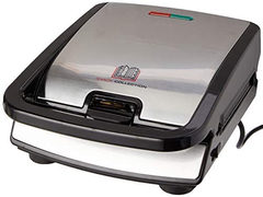 Tefal SW 852D Waffeleisen Snack Collection Schwarz/Edelstahl
