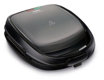 Tefal SW341B 2Waffel(n) 700W Schwarz - Grau Waffeleisen