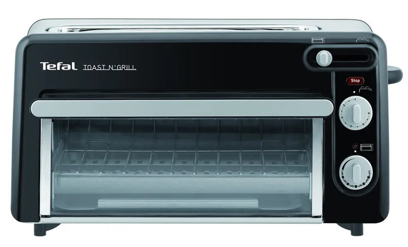 Tefal TL 6008 Toaster mit Mini-Ofen Toast n Grill Schwarz / Alu matt