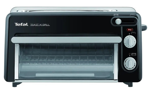 Tefal TL 6008 Toaster mit Mini-Ofen Toast n Grill Schwarz / Alu matt