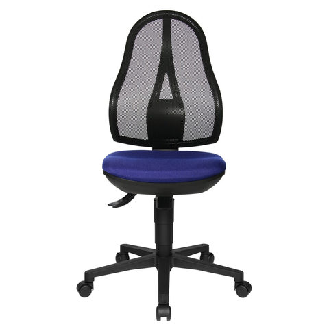 Topstar Bürodrehstuhl Open Point Syncro, Bandscheibensitz, Netzrücken,