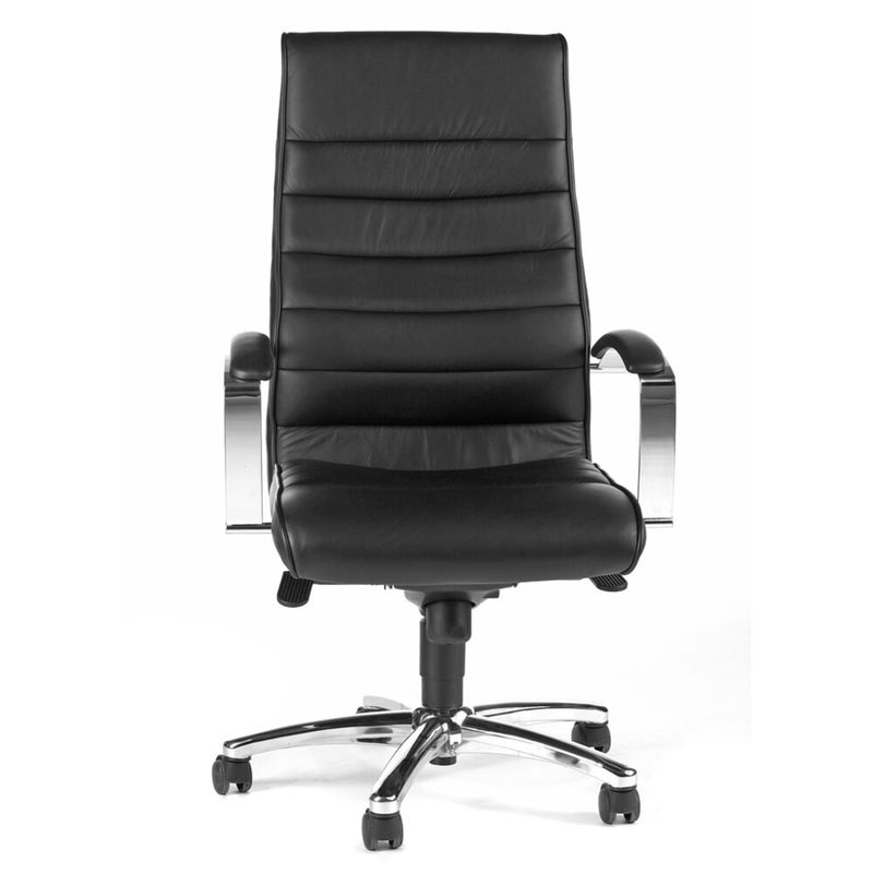 Topstar Bürodrehstuhll TD LUX 10, Chefsessel-Wippmechanik, inkl. Armlehnen, schwarz