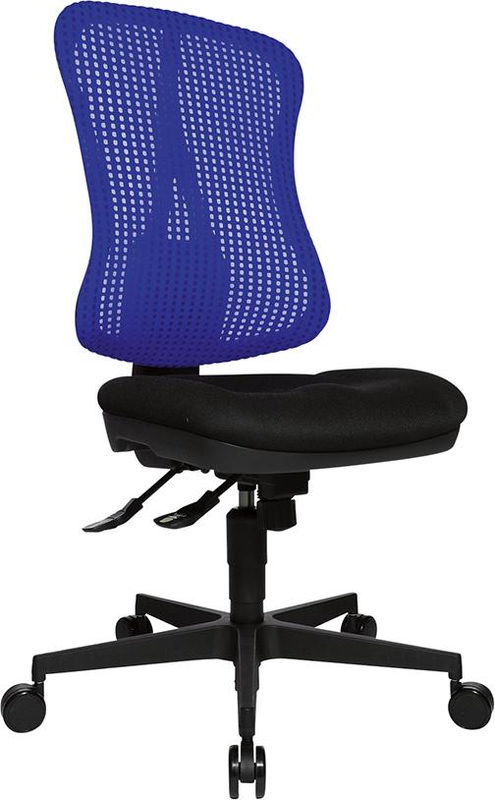 Fp - Drehstuhl Head Point Sy Schwarz/blau,netzr.