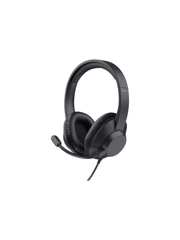 Trust Over Ear Kopfhörer kabelgebunden Schwarz, Bild 2