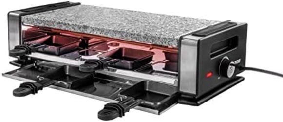 Unold 48760 Raclette Delice Basic 1.200 Watt schwarz/silber Naturstein, Bild 5