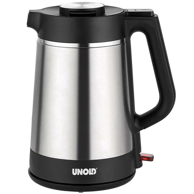 Unold BLITZKOCHER Thermo Wasserkocher Edelstahl, Schwarz Fassungsvermögen: 1.5l, Bild 2