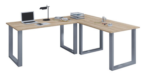VCM Eck-Schreibtisch LONA,