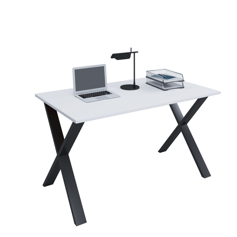 VCM Schreibtisch Bürotisch Computertisch 140x80 Lona X 1 Stk.