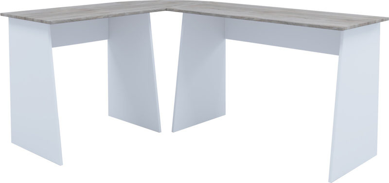 VCM Schreibtisch Holz Eckschreibtisch Winkeltisch Masola 1 Stk., Bild 5