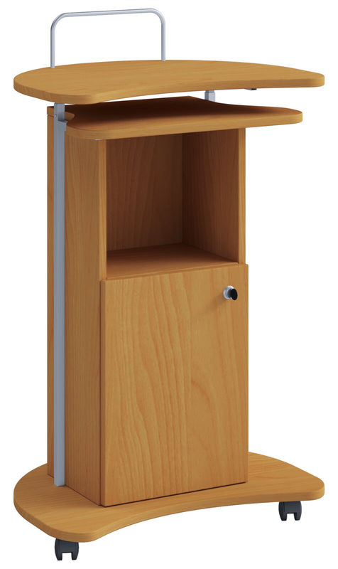 VCM Stehpult KOMIL, buche, Holznachbildung