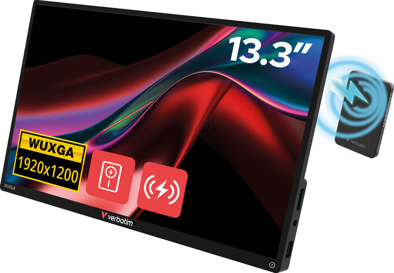 Verbatim 32087 Portable Touch 13,3 Zoll WUXGA IPS Panel 16:10 Monitor, Bild 6