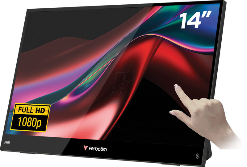 Verbatim 32400 Portable 14 Zoll Full HD IPS Panel 16:9 Touch Monitor, Bild 4