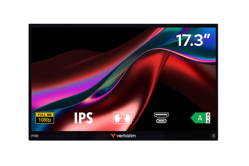 Verbatim 49593 Portable Alu 17.3 Zoll Full HD IPS Panel 16:9 Touch Monitor, Bild 5