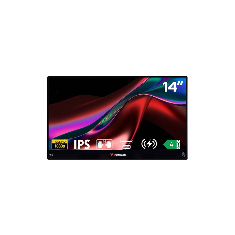 Verbatim Portable Full HD Touch Monitor Light Power Bank 5000mAh