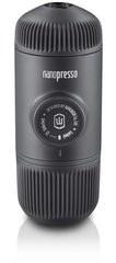 Wacaco Nanopresso Tragbare Kaffeemaschine Grau Schwarz