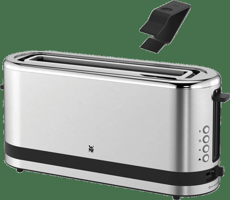 WMF 3200002113 Küchenminis Langschlitz-Toaster für 2 Scheiben Toast Edelstahl