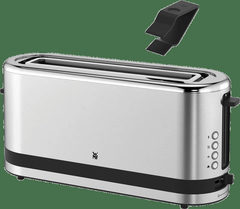 WMF 3200002113 Küchenminis Langschlitz-Toaster für 2 Scheiben Toast Edelstahl