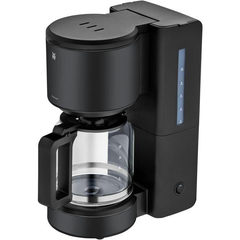 WMF 412150071 Stelio Kaffeemaschine Glas Deep Black