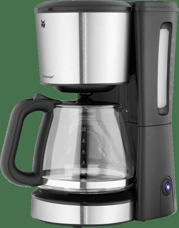 WMF 412250011 Kaffeemaschine Silber (matt), Schwarz Fassungsvermögen Tassen=10