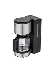 WMF Filterkaffeemaschine STELIO 10 Tassen Glas silber