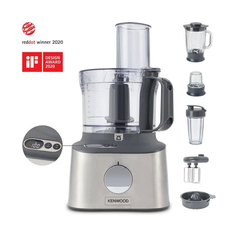 Kenwood MultiPro Compact+ FDM316SS Küchenmaschine Grau
