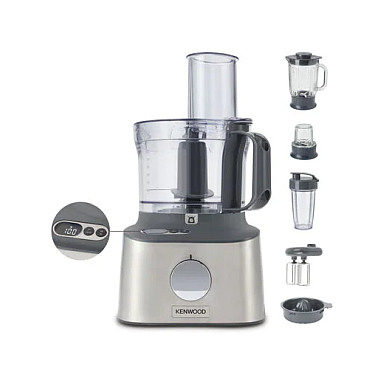 Kenwood MultiPro Compact+ FDM316SS Küchenmaschine Grau, Bild 3