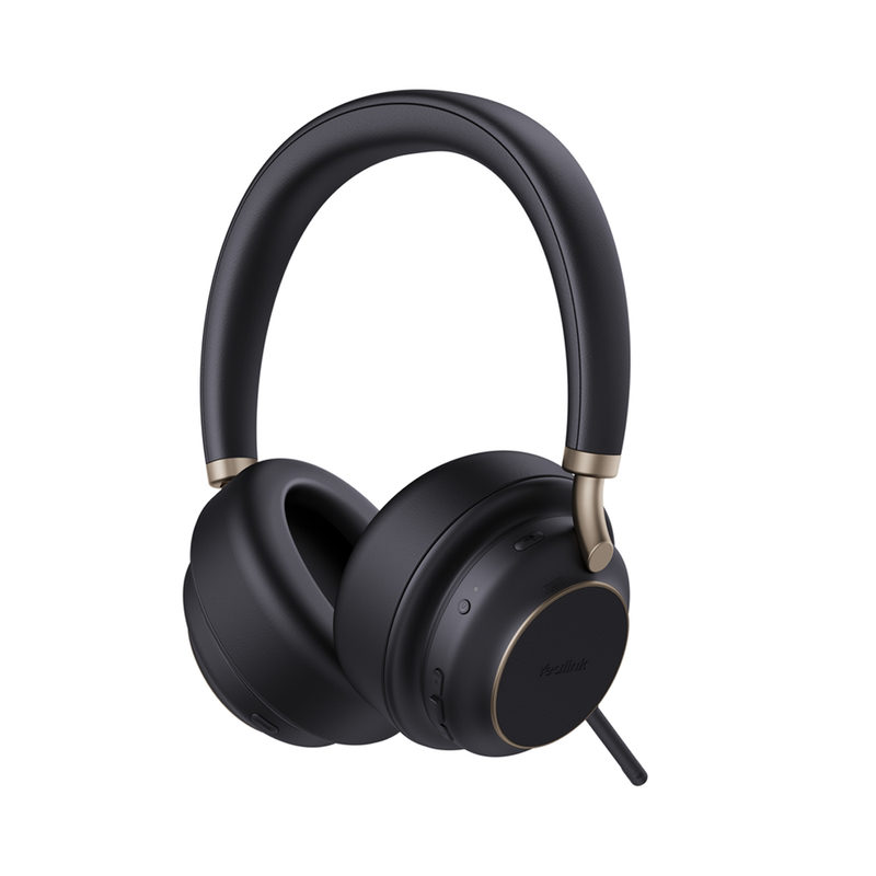 Yealink BH76 Plus Teams Bluetooth-Headset Schwarz, USB-C, 2.4 Ghz Empfänger, Microsoft Teams zertifiziert, Bild 3