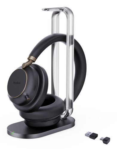 Yealink BH76 Plus Teams Bluetooth-Headset Schwarz, USB-C, 2.4 Ghz Empfänger, Microsoft Teams zertifiziert, Bild 5