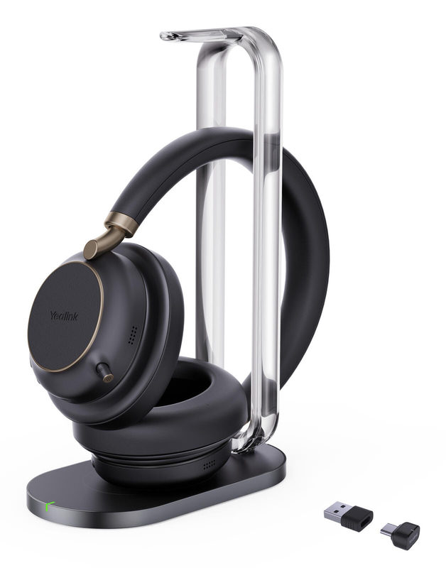Yealink BH76 Plus Teams Bluetooth-Headset Schwarz, USB-C, 2.4 Ghz Empfänger, Microsoft Teams zertifiziert, Bild 6
