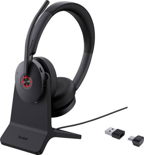 Yealink Headset BH74 UC inkl. Ladeständer USB-C/A