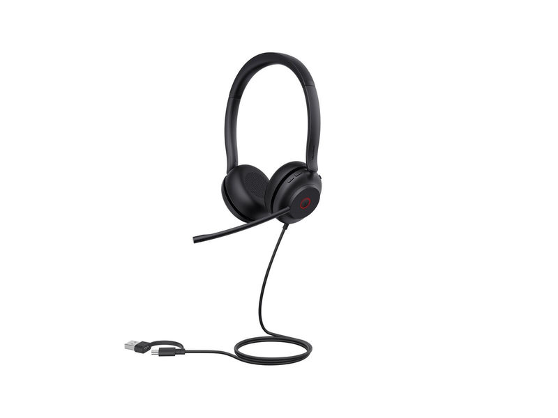Yealink Headset UH35 Dual Teams USB-C/AUSB-Konnektivität / Mikrofon, Bild 3
