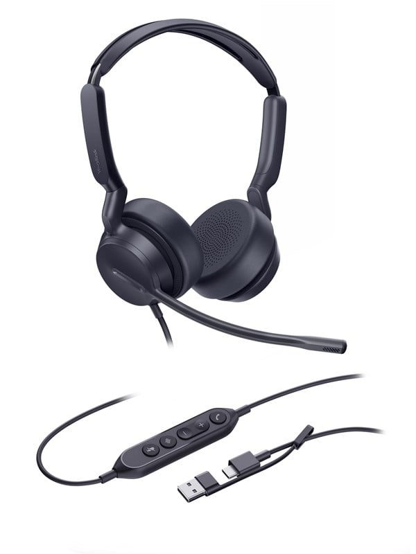 Yealink Headset - UH42 Dual UC USB-C/A