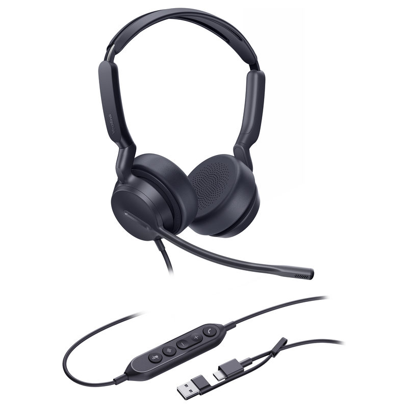Yealink Headset - UH42 Dual UC USB-C/A, Bild 4