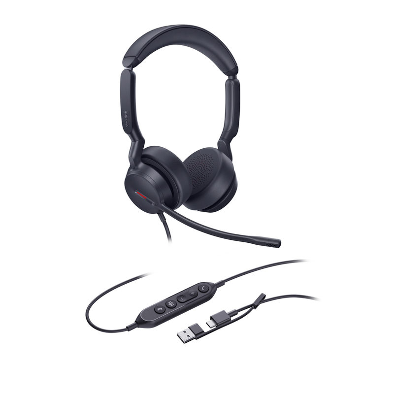 Yealink Headset - UH44 Dual UC USB-C/A, Bild 2