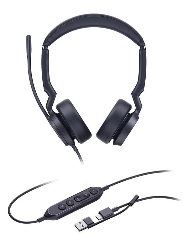 Yealink Headset - UH44 Dual UC USB-C/A, Bild 3