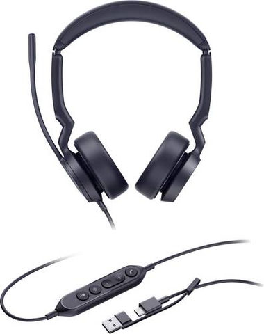 Yealink Headset - UH44 Dual UC USB-C/A