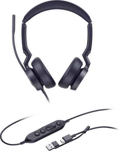 Yealink Headset - UH46 Dual UC USB-C/A