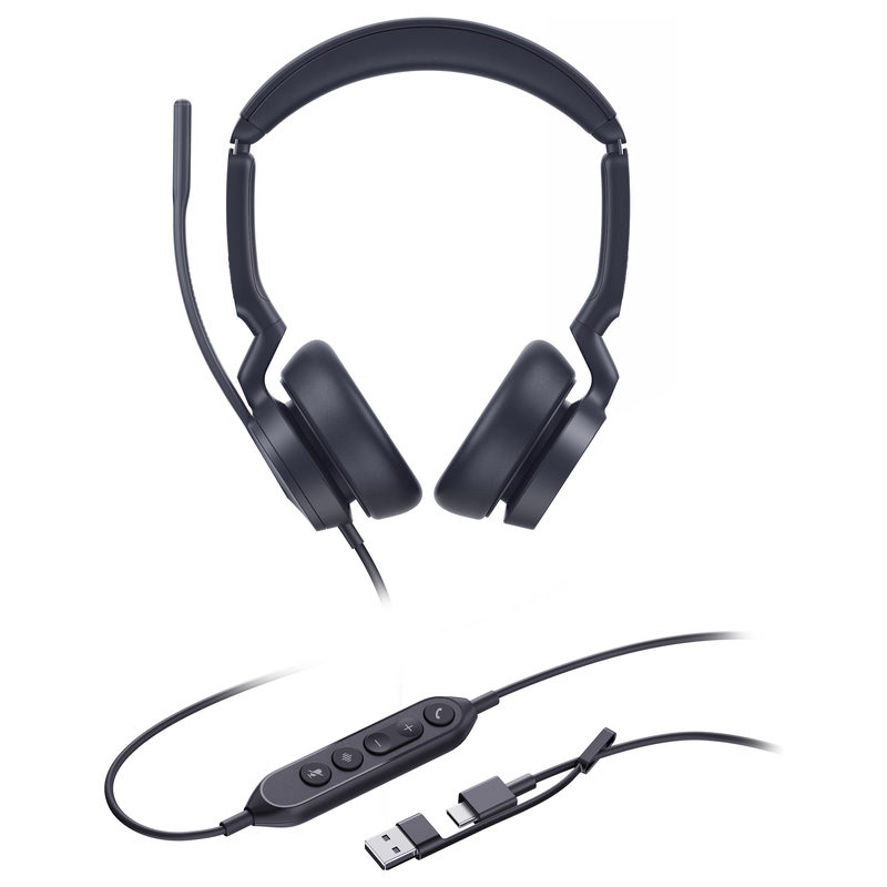 Yealink Headset - UH46 Dual UC USB-C/A, Bild 3