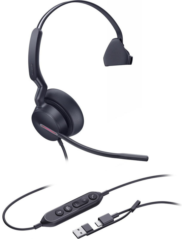Yealink Headset - UH46 Dual UC USB-C/A, Bild 5