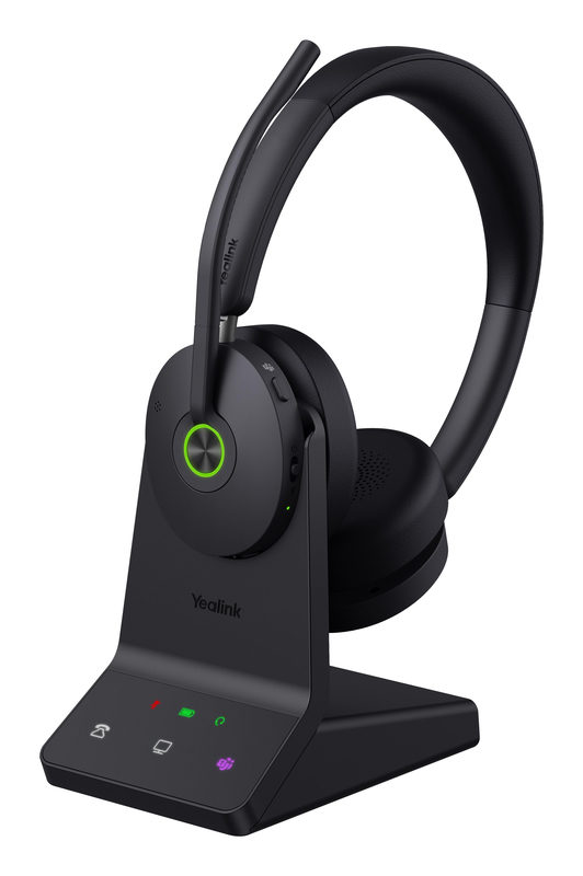 Yealink WH68 DECT Wireless ANC Headset Dual für MS Teams On-Ear