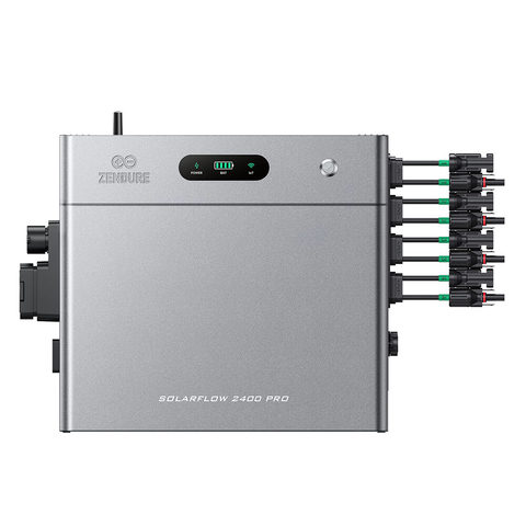 Zendure SolarFlow 2400 Pro Balkon‑Speicher 2400W Bidirektionaler AC‑Speicher für Balkonkraftwerk Erweiterbar