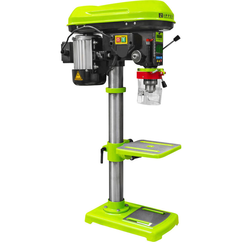 Zipper ZI-STB16T Ständerbohrmaschine 630W Gesamt-Höhe 710mm 230V